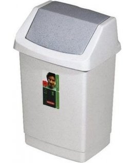 Šiukšlių krepšys Curver Click-It atviras 15L granitas (CUR000109)