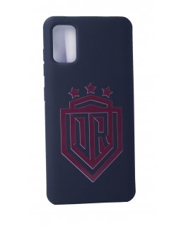 Evelatus Samsung Samsung A41 Soft Touch Silicone Case DR Logo N1 Red Black