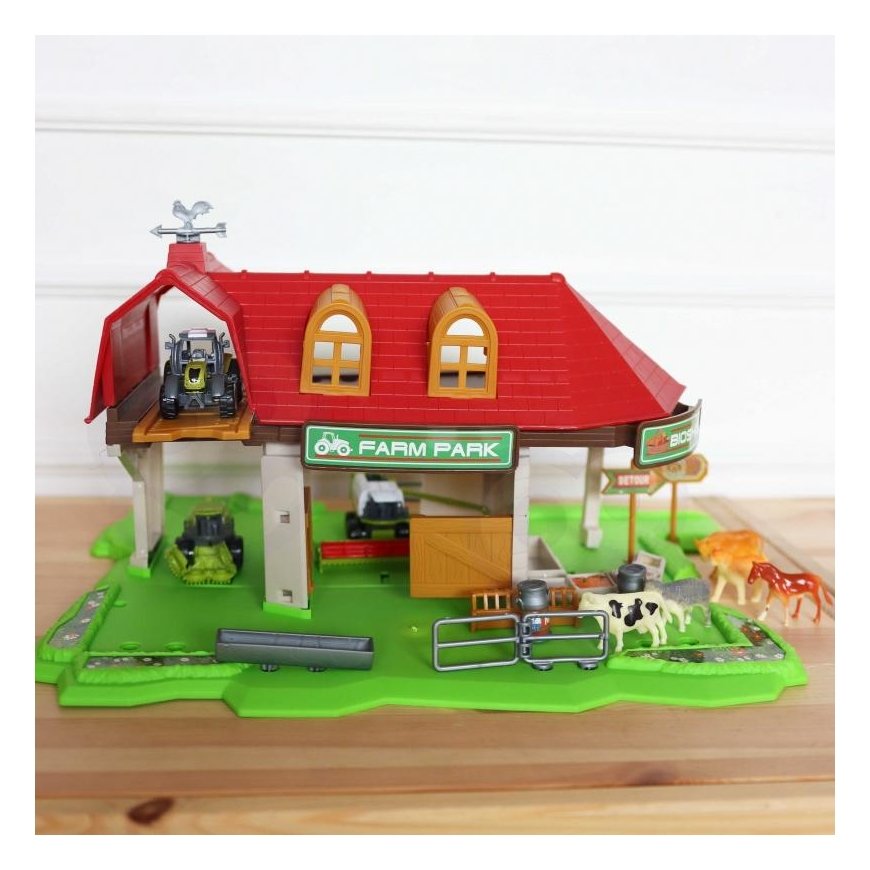 WOOPIE Set Farma Zagroda Traktory + Figurki 42 el. – 4