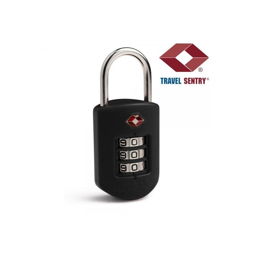 Pacsafe Pakuotė Paseifas PROSAFE 1000 TSA kombinacijos užraktas juodas - 10260100