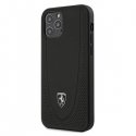 Ferrari FEOGOHCP12MBK iPhone 12/12 Pro 6,1 colio juodas/juodas kietas dėklas, perforuotas Ferrari FEOGOHCP12MBK iPhone 12/12 Pro 6,1 colio juodas/juodas kietas dėklas, perforuotas