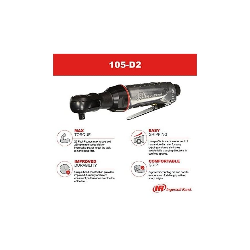 Pneumatinė terkšlė 3/8" INGERSOLL RAND 105-D3 – 3