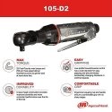 Pneumatic wrench 3/8" INGERSOLL RAND 105-D3 Pneumatic wrench 3/8" INGERSOLL RAND 105-D3