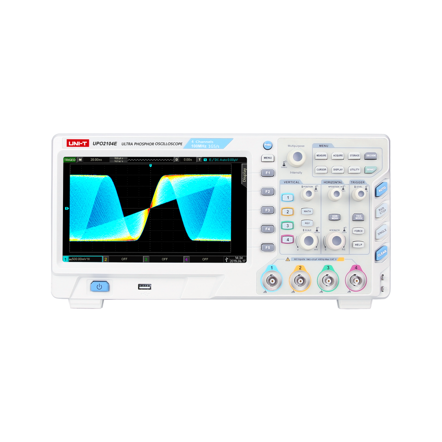 Uni-Trend Oscilloscope Uni-t UPO2104E - 100MHz