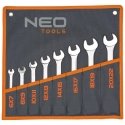 Neo Flat spanner set 6-22mm 8 pcs. (09-851) Neo Flat spanner set 6-22mm 8 pcs. (09-851)