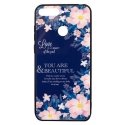 Evelatus Huawei Y6 2018 Picture Glass Case Flower Power Evelatus Huawei Y6 2018 Picture Glass Case Flower Power