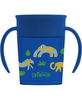 Dr Browns TC71006-DR BROWN`S-BUG 360 * - DRINK AS FROM A GLASS 200 ml BLUE