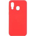 Evelatus Samsung Galaxy A40 Nano Silicone Case Soft Touch TPU Red