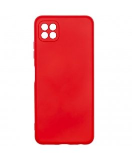 Evelatus Samsung Galaxy A22 5G Nano Silicone Case Soft Touch TPU Red