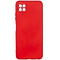 Evelatus Samsung Galaxy A22 5G Nano Silicone Case Soft Touch TPU Red