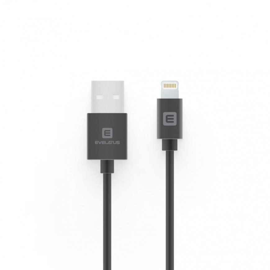 Evelatus Lightning cable 2M MFI07 Black