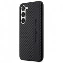 Dėklas Mercedes AMG AMHCS23SBLSCA S23 S911 juodas/juodas hardcase Carbon Stripe&Embossed Dėklas Mercedes AMG AMHCS23SBLSCA S23 S911 juodas/juodas hardcase Carbon Stripe&Embossed