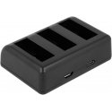 Newell fotoaparato įkroviklis Newell SDC-USB trijų kanalų įkroviklis AABAT-001 baterijoms