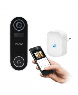 Orno Virone Belaidis DZWONEK Z KAMEROS WI-FI: TUYA VIRONE VDB-1