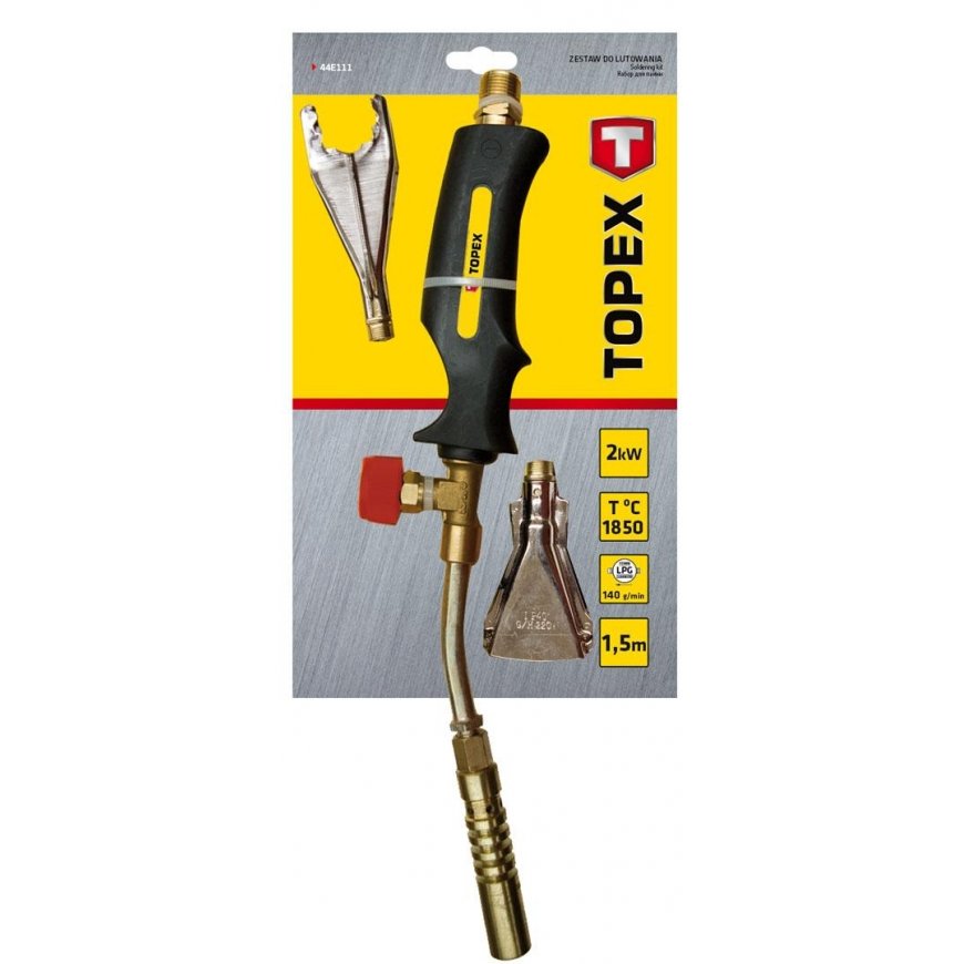 Topex soldering kit 3 2KW torches 44E111 – 2