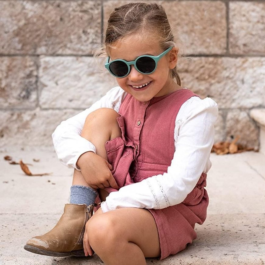 BEABA VAIKIŠKI AKINIAI NUO SAULĖS, 4-6M , SUNRISE SAGE Žalias – 3