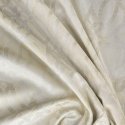 Eurofirany soft velvet curtain ARETA with boho pattern / 200 g/m2 / 140x250 / cream color