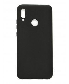 Evelatus Huawei Y7 2019 Nano Silicone Case Soft Touch TPU Black