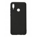 Evelatus Huawei Y7 2019 Nano Silicone Case Soft Touch TPU Black