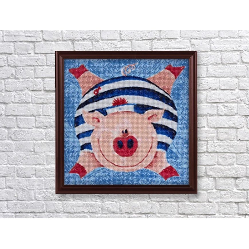 Beldizart IŠPARDAVIMAS (nebegaminamas) Thrilled Piggy 38*38 cm WD2292 – 2