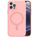 Mocco MagSilicone Soft Back Case Aizmugurējais Silikona Apvalks Priekš Apple iPhone 14 Plus Rozā