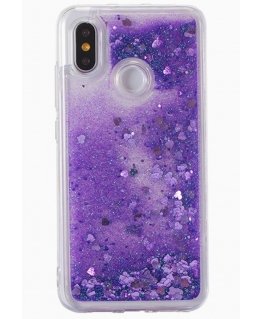 Evelatus Xiaomi Note 7 Shining Quicksand Case Purple