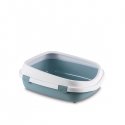 Stefanplast Queen Cat Open litter box Blue, White Stefanplast Queen Cat Open litter box Blue, White