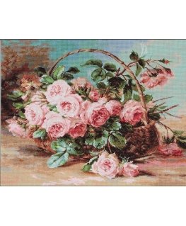 luca S Basket of roses SB547