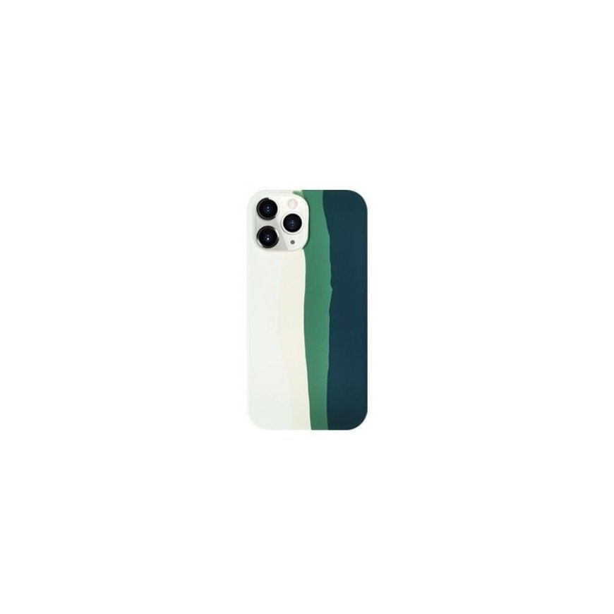 Evelatus Apple iPhone 14 Pro Silicone case Multi-Colored Green