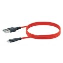 Schwaiger LPRO410 501 mobilo telefonu kabelis Sarkans 1,2 m USB A Lightning