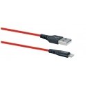 Schwaiger LPRO410 501 matkapuhelimen kaapeli Punainen 1,2 m USB A Lightning Schwaiger LPRO410 501 matkapuhelimen kaapeli Punainen 1,2 m USB A Lightning