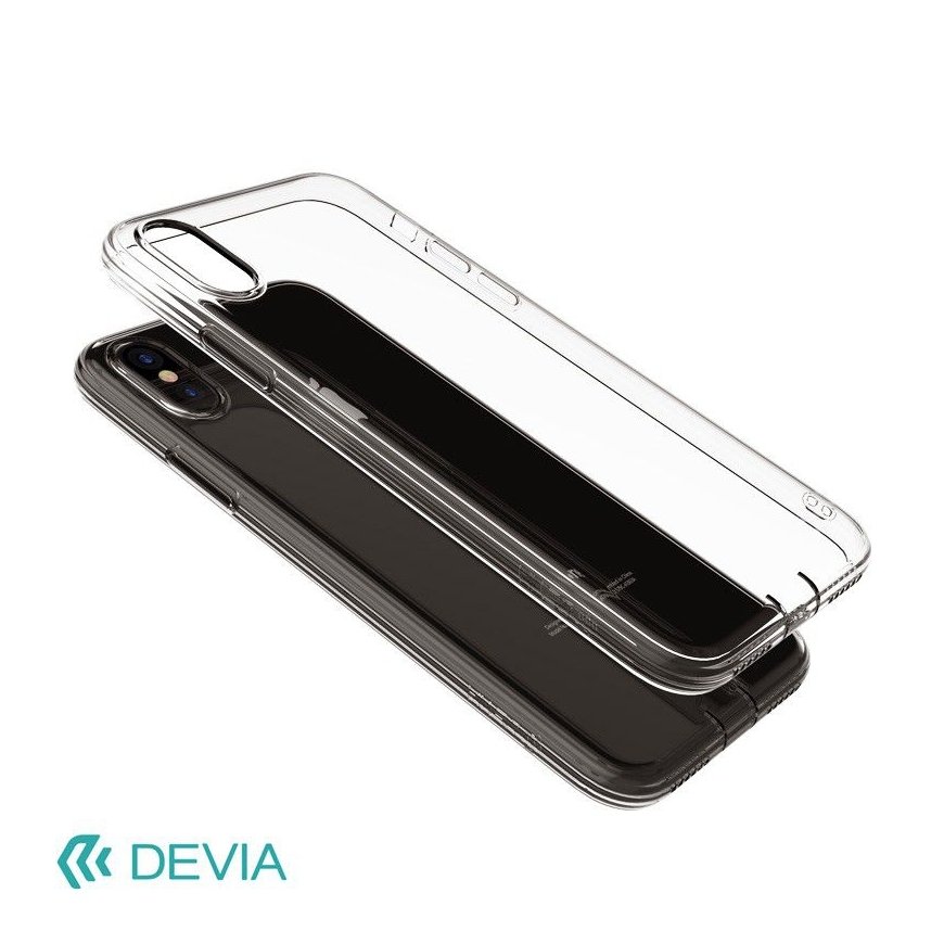 Devia Apple iPhone X Shockproof soft case Clear tea