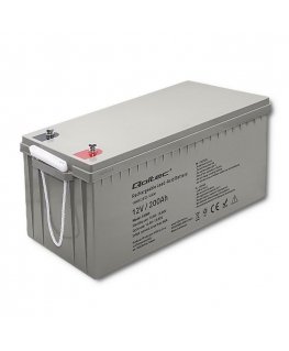 Qoltec Akumuliatorius agm | 12v | 200ah | max. 3000a