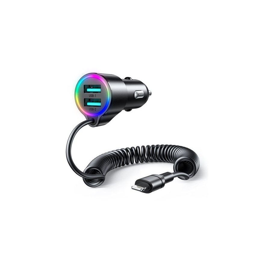 Joyroom 3-in-1 fast car charger with