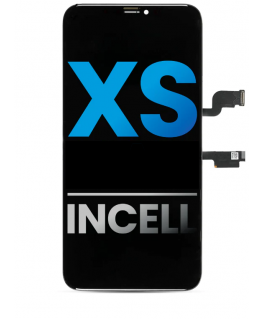 INCELL ekranas, skirtas Apple iPhone XS juodas (visos priežiūros dalis)