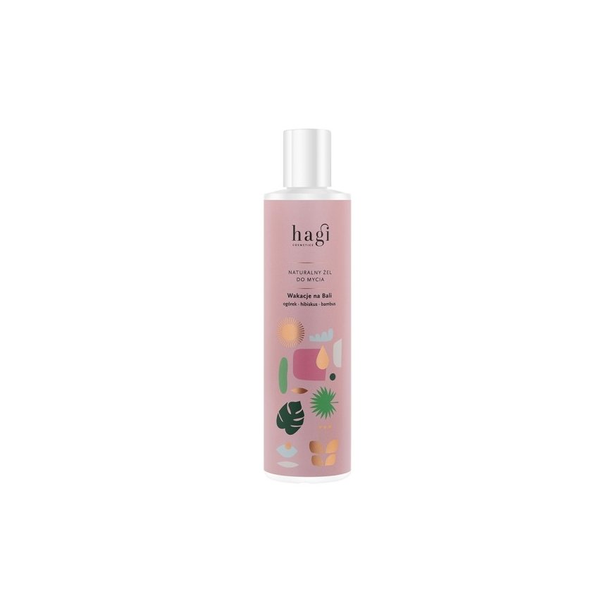 Hagi Hagi – Natūrali dušo želė. Atostogos ant rąsto - 300 ml universalus