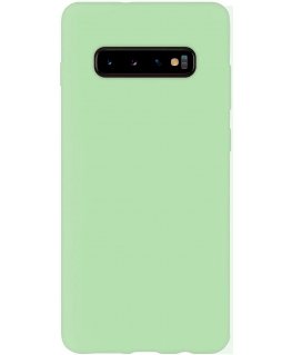 Evelatus Samsung Galaxy S10 Nano Silicone Case Soft Touch TPU Mint