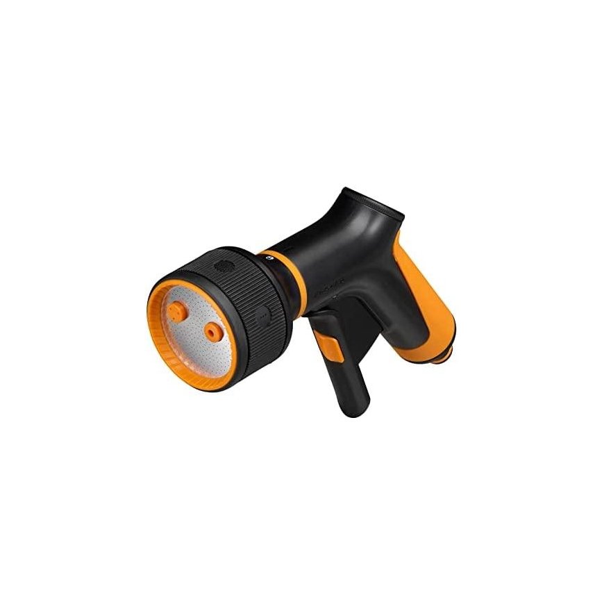 Fiskars „Comfort“ 3 funkcijų laistymo pistoletas su valdymu priekyje