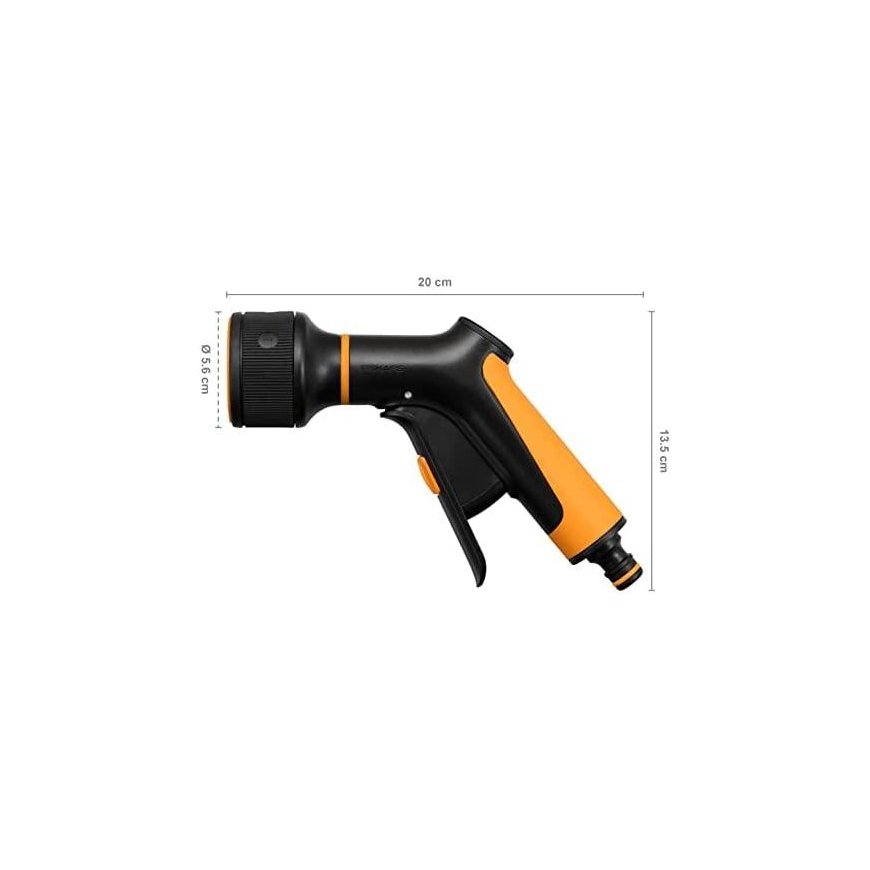 Fiskars „Comfort“ 3 funkcijų laistymo pistoletas su valdymu priekyje – 2