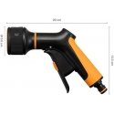 Fiskars "Comfort" 3-function watering gun with front control