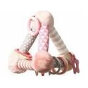 Baby Ono Babyono 898/01 - PINK PYRAMID HOLDER TOY Baby Ono Babyono 898/01 - PINK PYRAMID HOLDER TOY