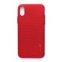 Evelatus Apple iPhone X Emboss Red Evelatus Apple iPhone X Emboss Red