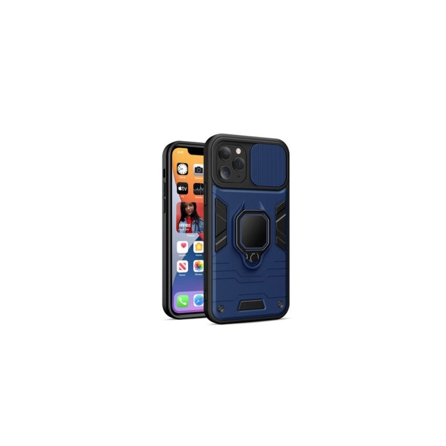 iLike Apple IPHONE 14 PRO MAX RING LENS CASE Blue