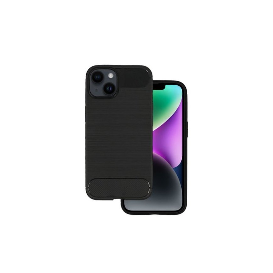 iLike Apple IPHONE 14 BACK CASE CARBON Black