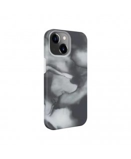 Evelatus Apple iPhone 14 Premium Silicone case Customized Print Gray