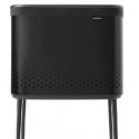 Brabantia 200526 veļas grozs 60 L Taisnleņķa Melns