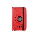iLike Rotated Book Case for SAMSUNG GALAXY 7.0 TAB 3 LITE Red