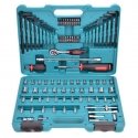 Makita 92 įrankių ir pagalbinių reikmenų rinkinys: Makito raktai, antgaliai ir dangteliai [P-46470]