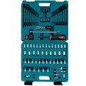 Makita 92 įrankių ir pagalbinių reikmenų rinkinys: Makito raktai, antgaliai ir dangteliai [P-46470]