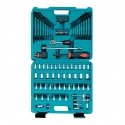 Makita 92 įrankių ir pagalbinių reikmenų rinkinys: Makito raktai, antgaliai ir dangteliai [P-46470]